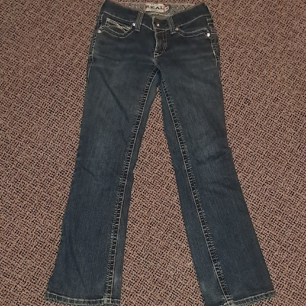 Ariat Women's Dark Blue Boot Cut Jeans